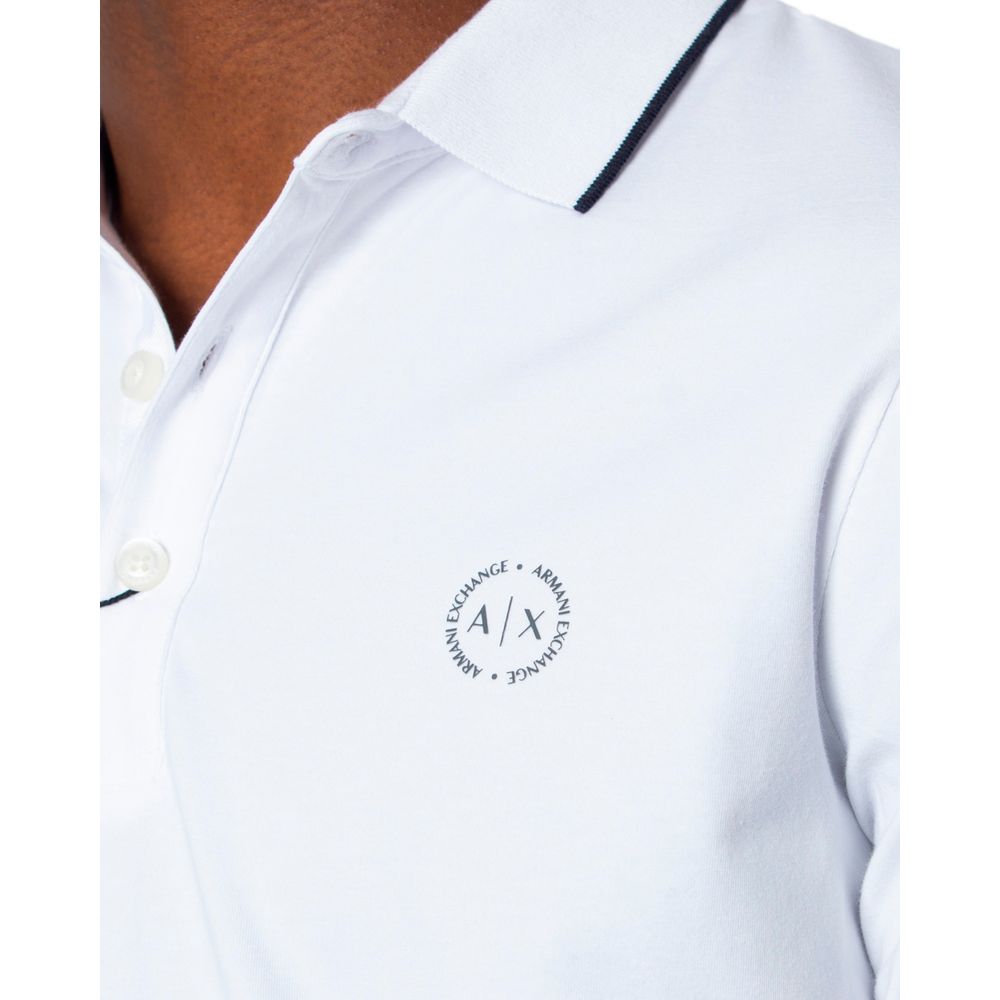 White Cotton Polo Shirt