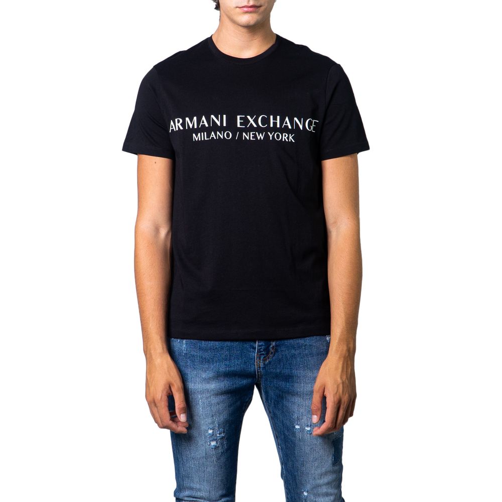 Black Cotton T-Shirt