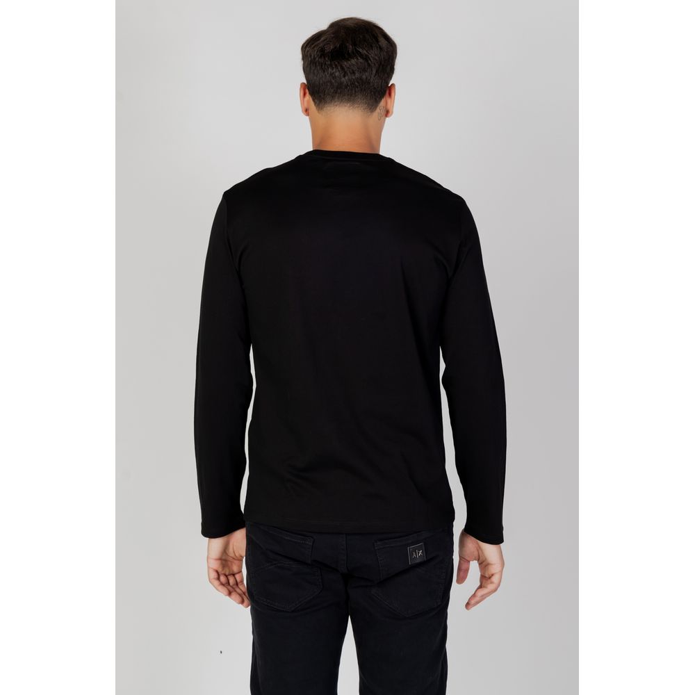 Black Cotton T-Shirt