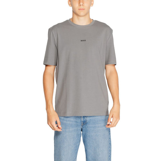 Gray Cotton T-Shirt