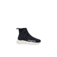 Black Polyester Sneaker