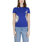 Blue Viscose Tops & T-Shirt