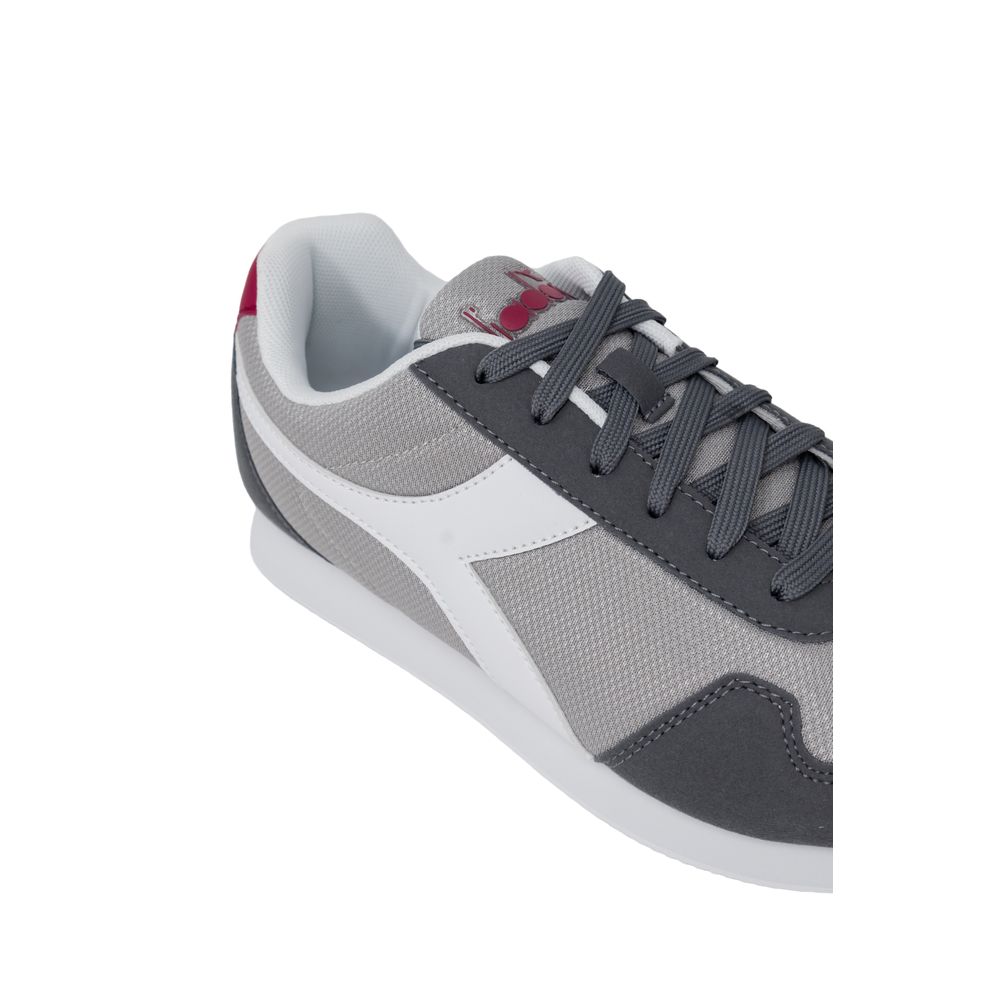 Gray Polyester Sneaker