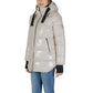 Beige Polyamide Jackets & Coat