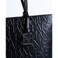 Black Polyester Handbag