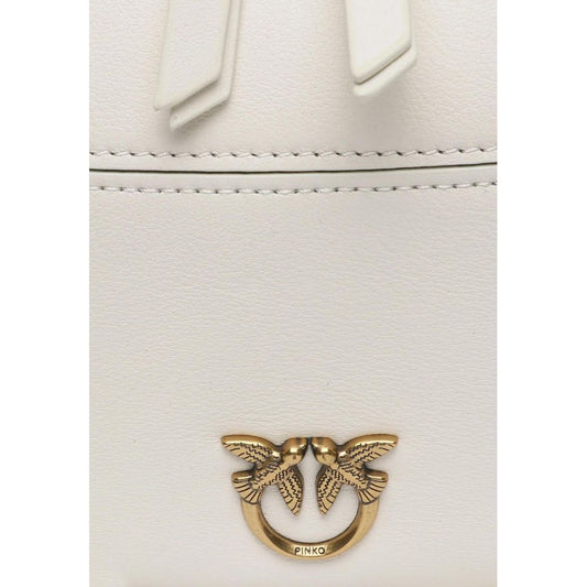 White Leather Handbag