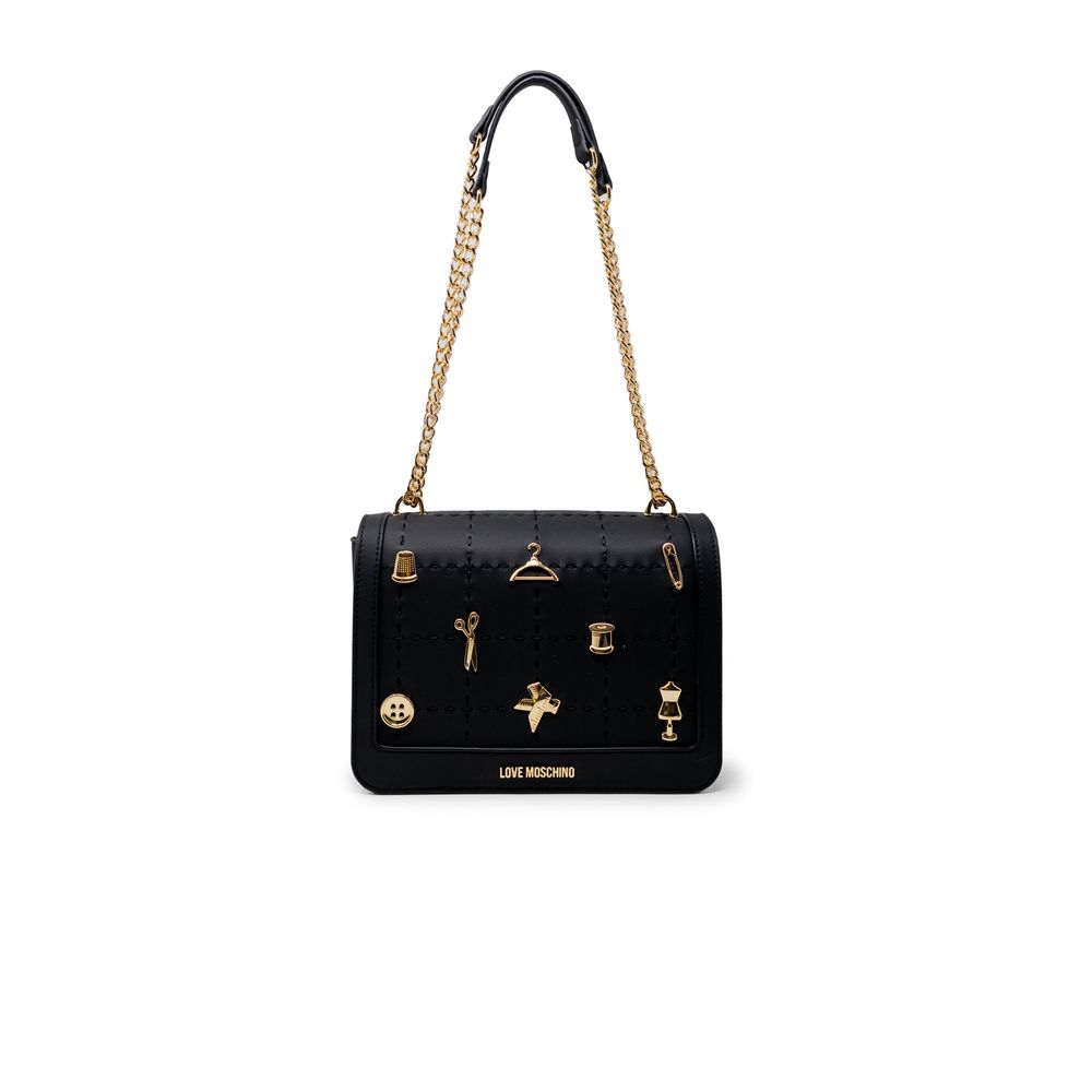 Black Polyethylene Handbag