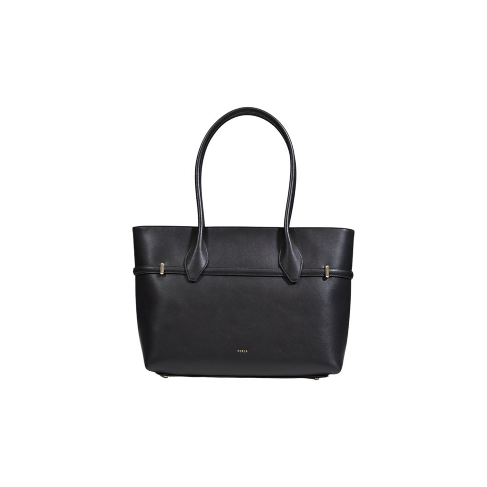 Black Leather Handbag