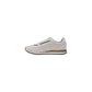 White Polyester Sneaker