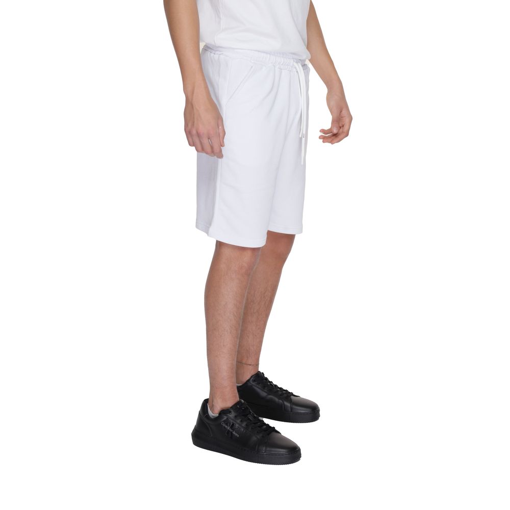 White Cotton Short