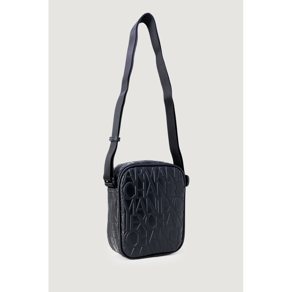 Black Synthetic Leather Bag