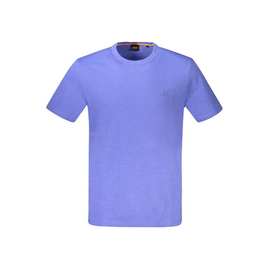 Blue Cotton T-Shirt