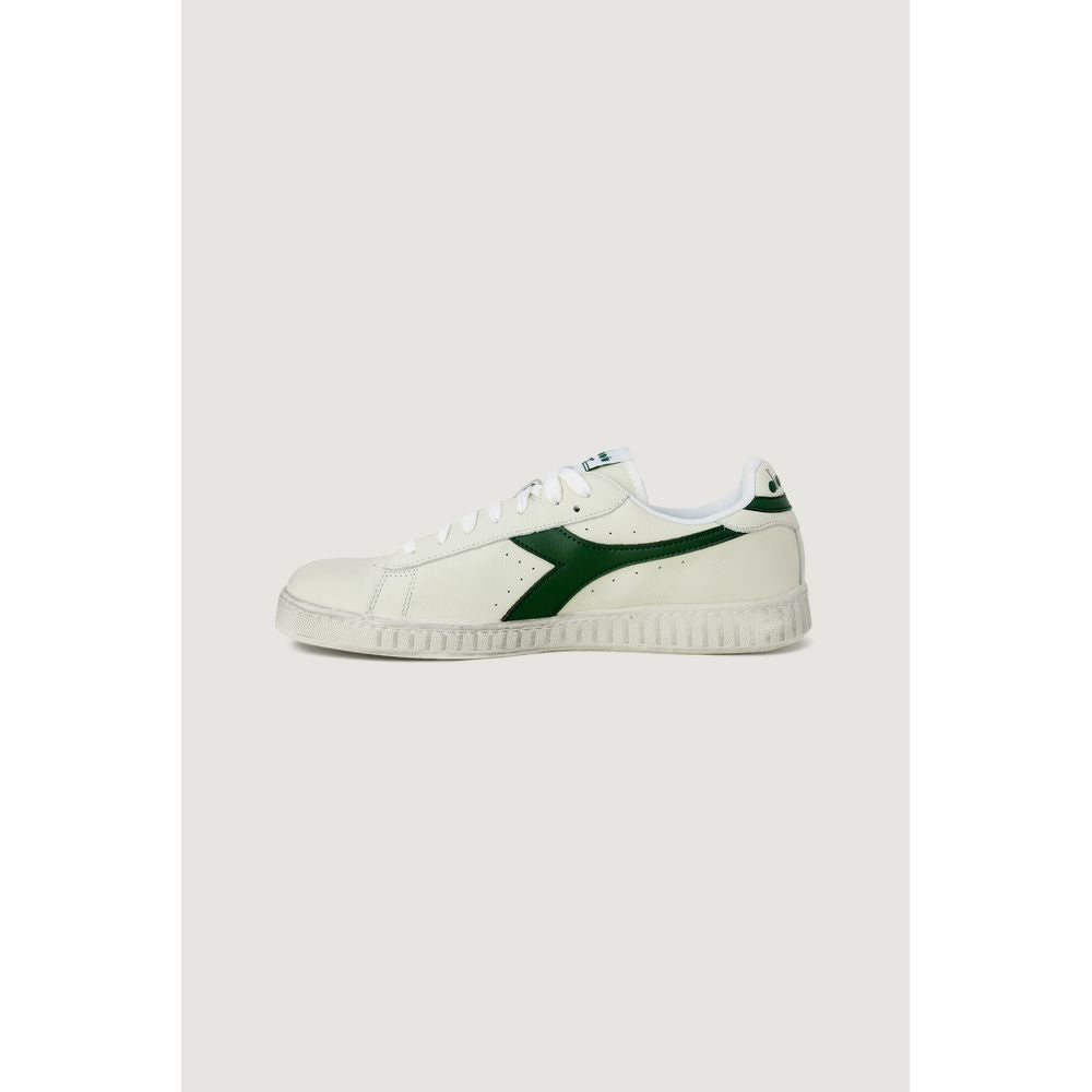 Green Synthetic Leather Sneaker