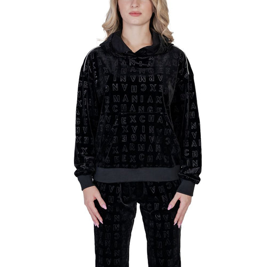 Black Polyester Sweater