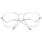 Silver Women Optical Frames