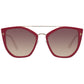 Burgundy Women Sunglasses