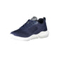 Blue Polyester Sneaker