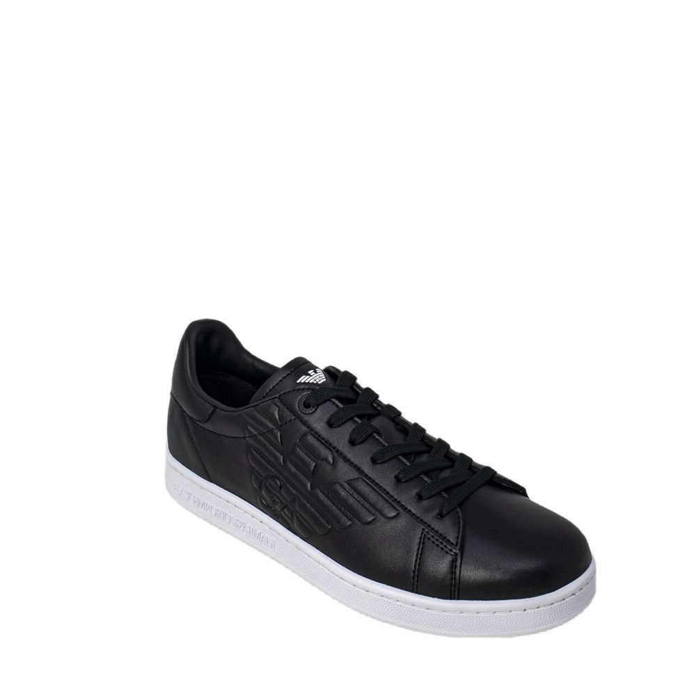 Black And White Polyethylene Sneaker