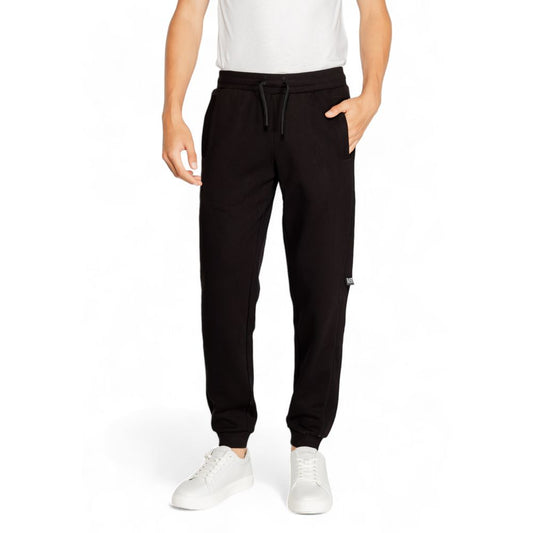 Black Cotton Jeans & Pant