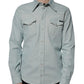 Light Blue Cotton Button Down Casual Shirt