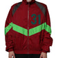 Multicolor Nylon Full Zip Windbreaker Jacket