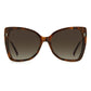 Brown Metal Sunglasses