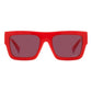 Red Plastic Sunglasses