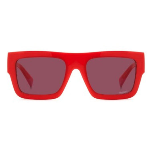 Red Plastic Sunglasses