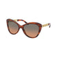 Brown Metal Sunglasses