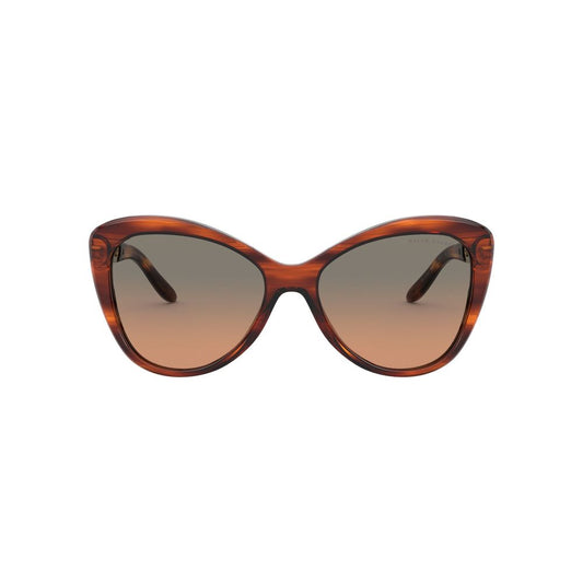 Brown Metal Sunglasses