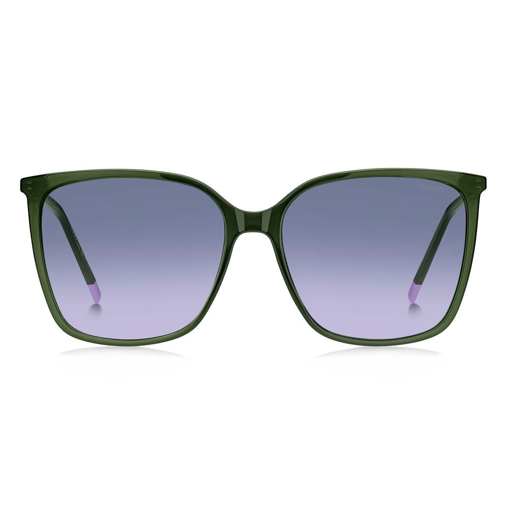 Green Resin Sunglasses