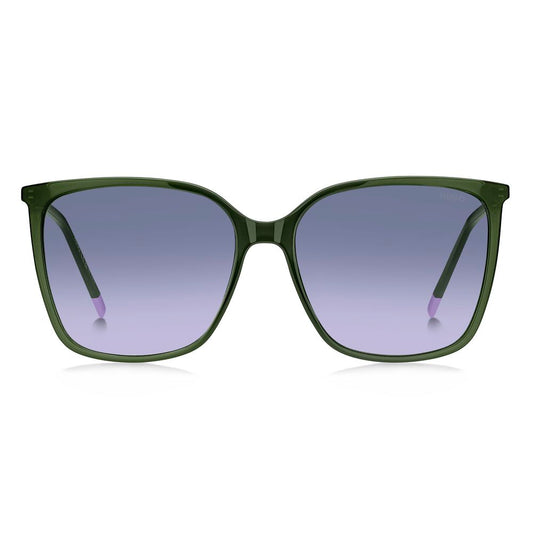 Green Resin Sunglasses