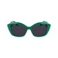 Green Injected Sunglasses