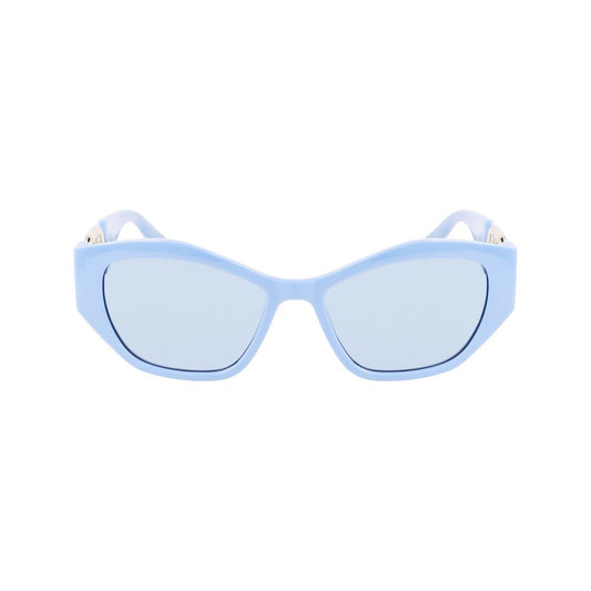 Blue Injected Sunglasses