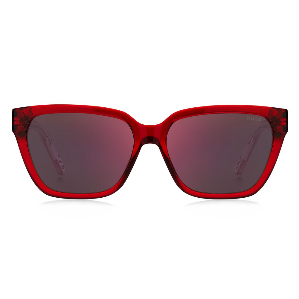 Red Acetate Sunglasses