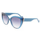 Blue Injected Sunglasses