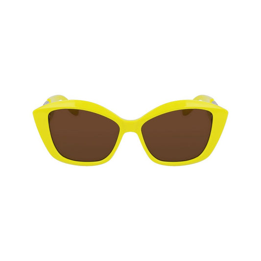 Yellow Injected Sunglasses