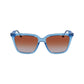 Blue Injected Sunglasses