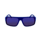 Blue Injected Sunglasses