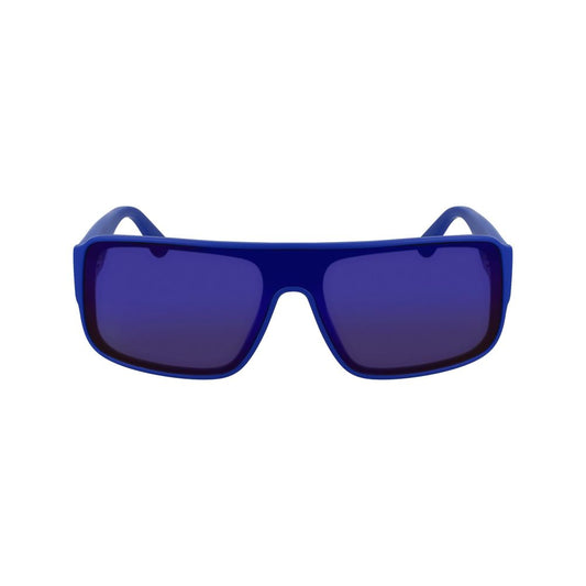 Blue Injected Sunglasses