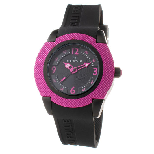 Black Silicone Watch