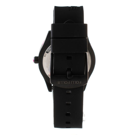 Black Silicone Watch