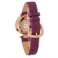 Purple Leather Watch