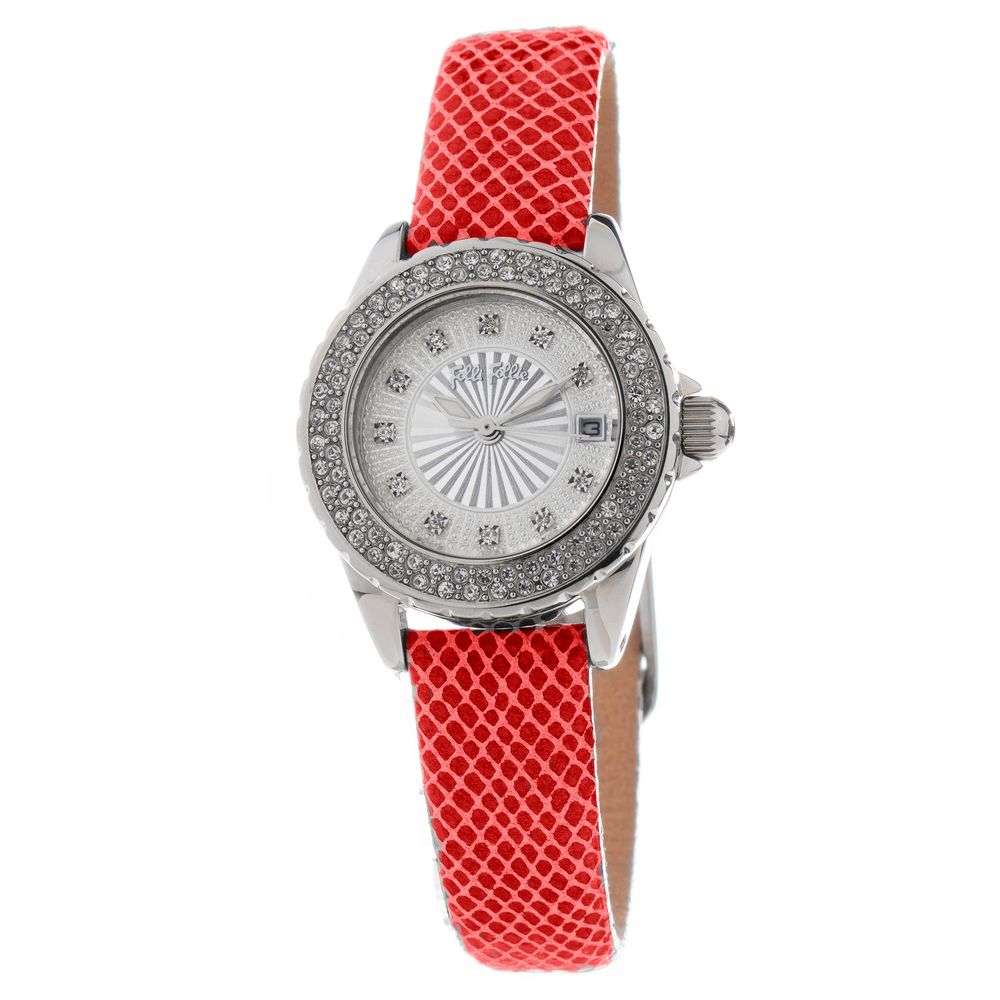 Red Leather Watch