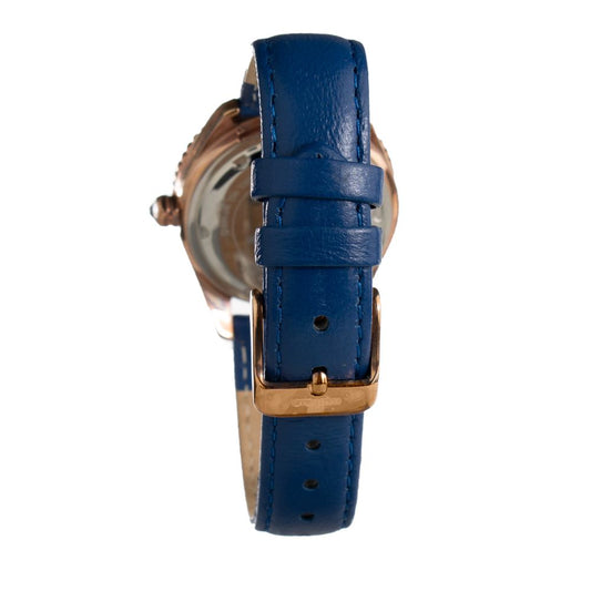 Blue Leather Watch