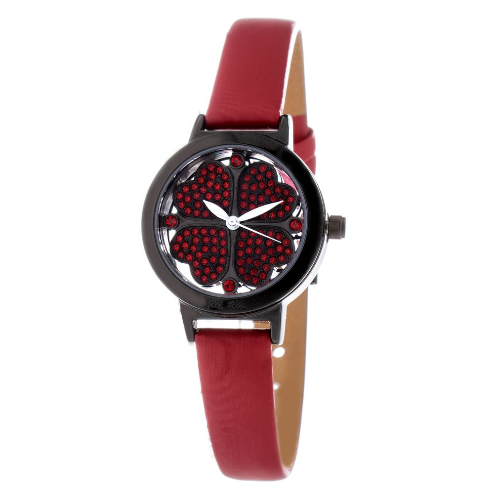 Red Leather Watch