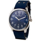 Blue Leather Watch