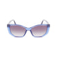 Blue Injected Sunglasses