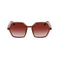 Brown Injected Sunglasses