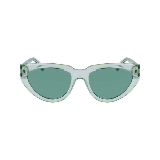 Green Injected Sunglasses